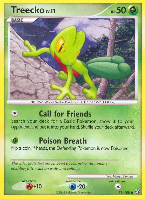 Stormfront Treecko #79/100